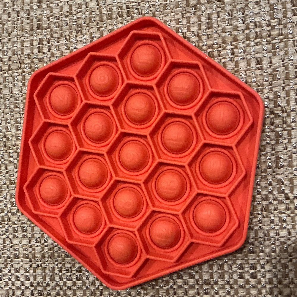 Red math pop-it
